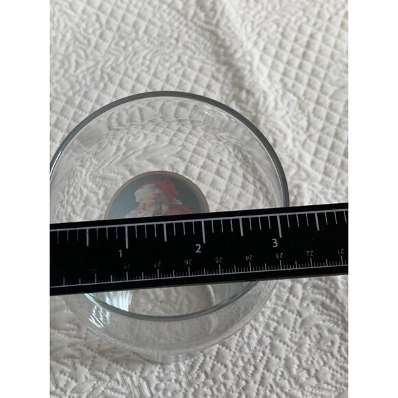 Vintage Happy Holidays Santa Coca Cola soda glass 1998 - Picture 10 of 11